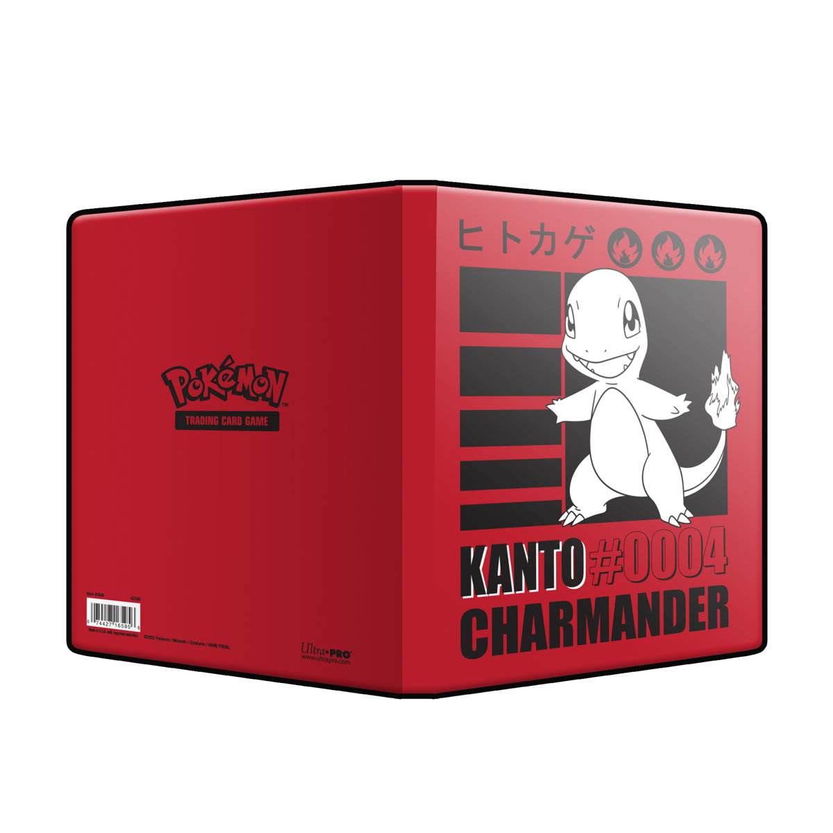ultra-pro-charmander-4-pocket-portfolio-f-r-pok-mon-f-r-40-karten image 1