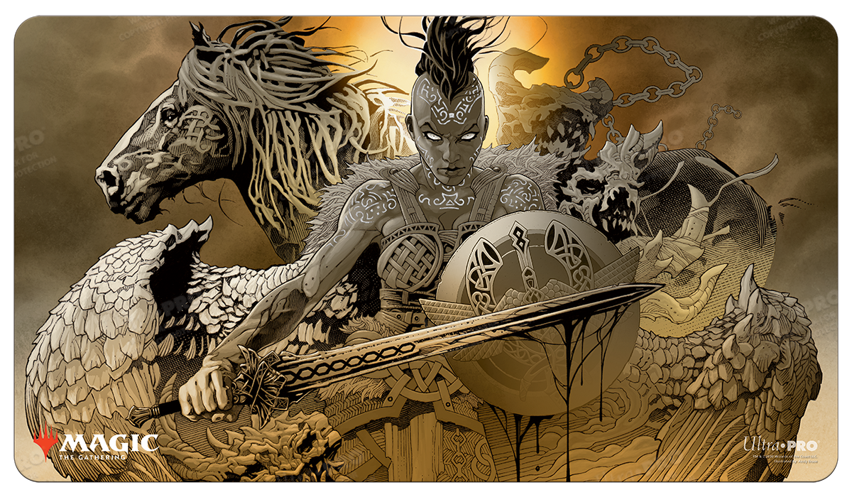 ultra-pro-kaldheim-reidane-god-of-the-worthy-standard-playmat-f-r-magic-the-gath image 1