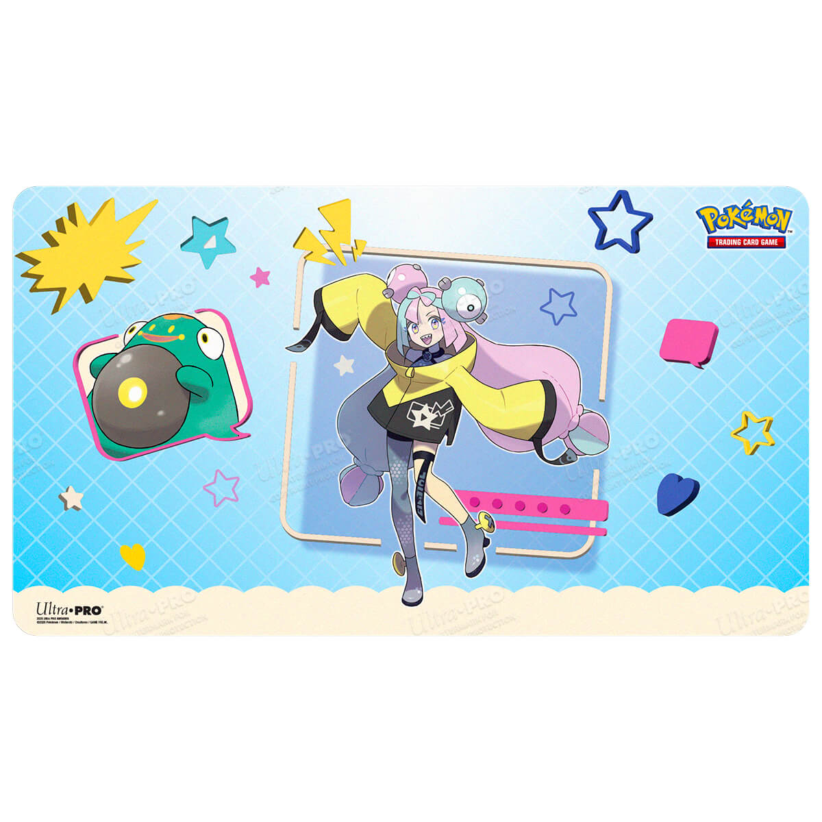 ultra-pro-pok-mon-playmat-iono-und-bellibolt-standard-61-x-34-3-cm image 1