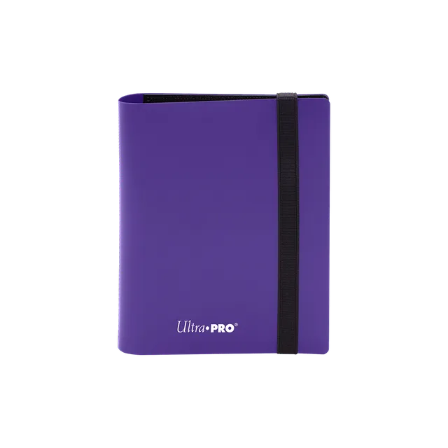 ultra-pro-eclipse-2-pocket-pro-binder-royal-purple-sammelalbum image 1