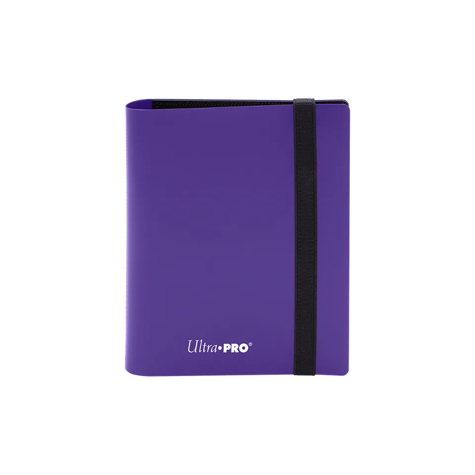 ultra-pro-eclipse-2-pocket-pro-binder-royal-purple-sammelalbum image 1
