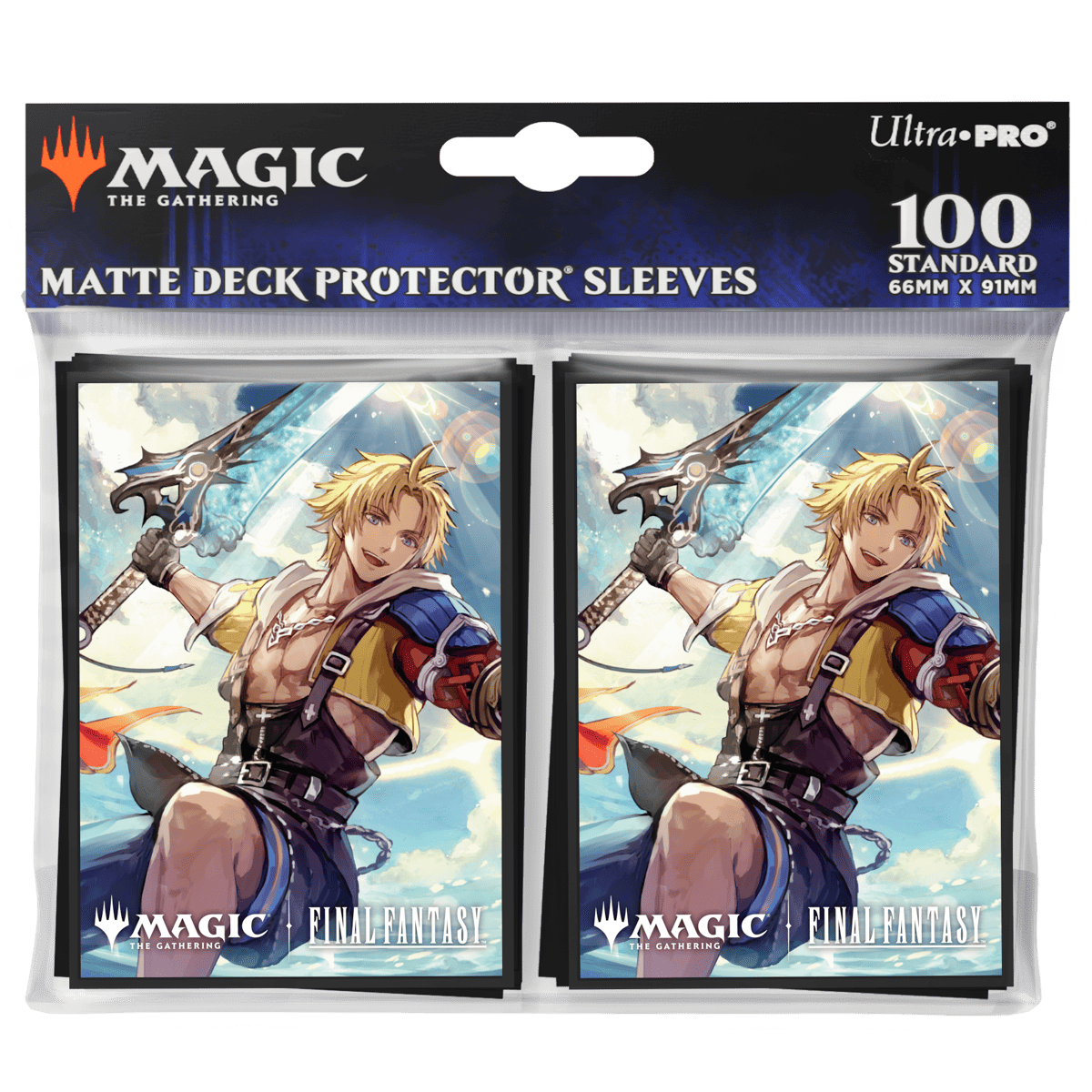 ultra-pro-magic-the-gathering-final-fantasy-tidus-deck-protector-sleeves-100ct image 4