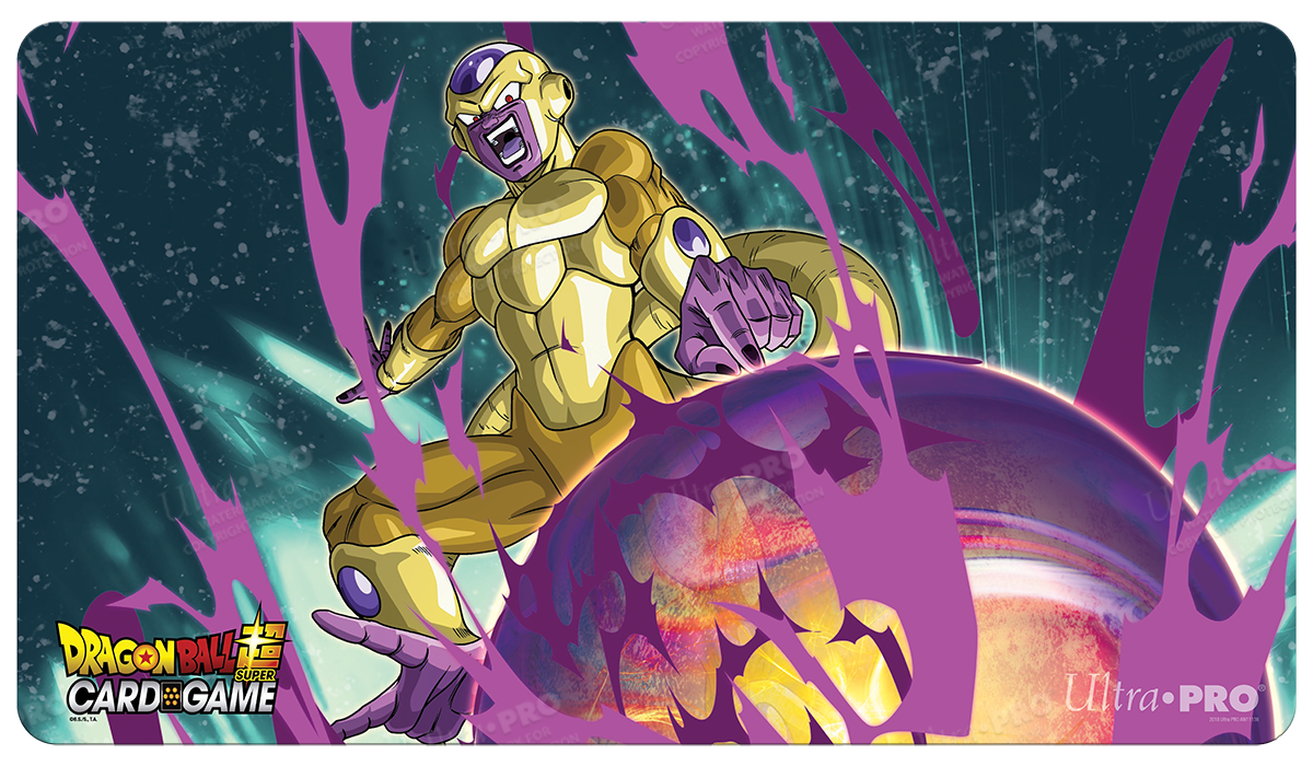 ultra-pro-golden-frieza-gaming-playmat-mousepad-f-r-dragon-ball-super-61-x-34-cm image 1