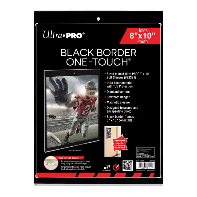 ultra-pro-8-x-10-black-border-uv-one-touch-magnetic-holder image 1