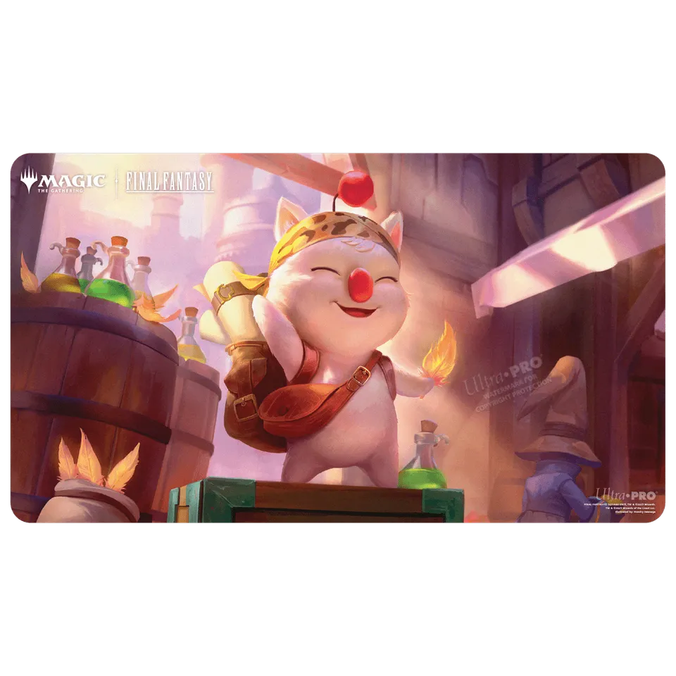 ultra-pro-magic-the-gathering-final-fantasy-stiltzkin-moogle-merchant-playmat image 1