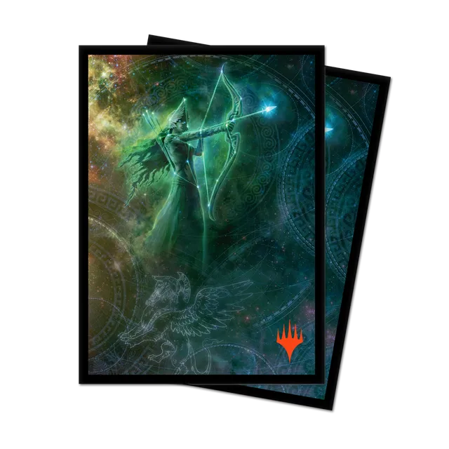ultra-pro-theros-beyond-death-nylea-keen-eyed-alt-art-deck-protector-sleeves-100 image 1