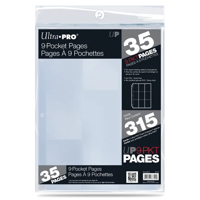 ultra-pro-9-pocket-page-h-llen-f-r-standard-karten-35-st-ck image 1