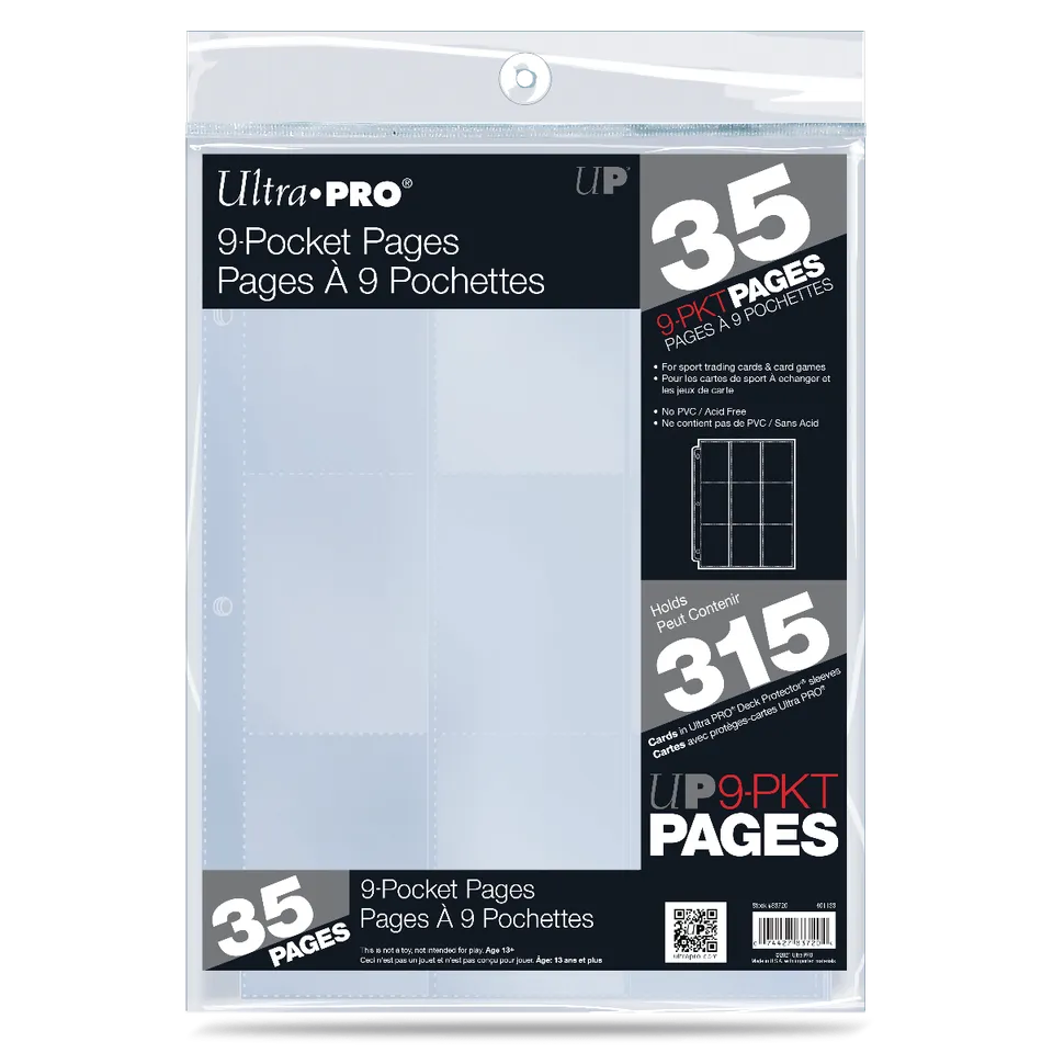 ultra-pro-9-pocket-page-h-llen-f-r-standard-karten-35-st-ck image 1