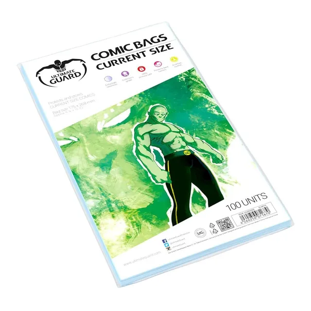 ultimate-guard-comic-bags-current-size-100-st-ck image 1