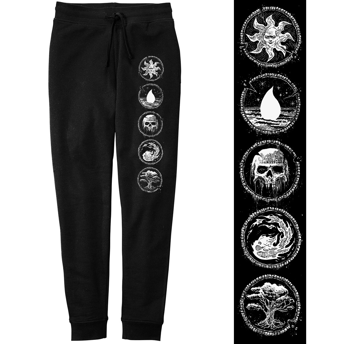 ultra-pro-kaldheim-wubrg-lounge-hose-gr-e-4x-f-r-magic-the-gathering image 1