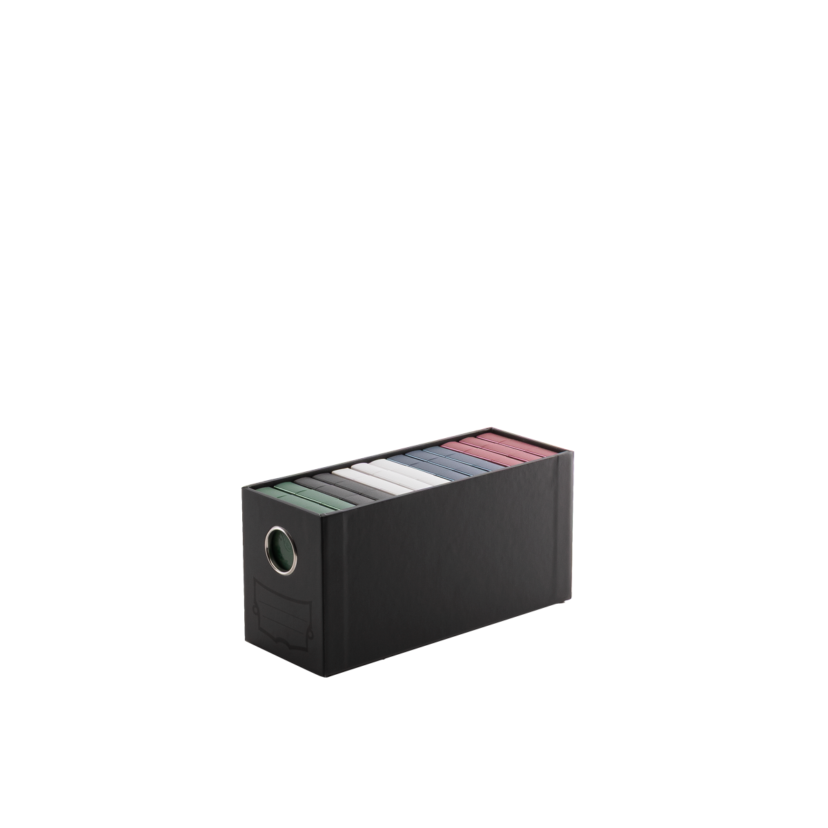 dragon-shield-fortress-2-card-drawers-vertical-kartenbox-schwarz image 4