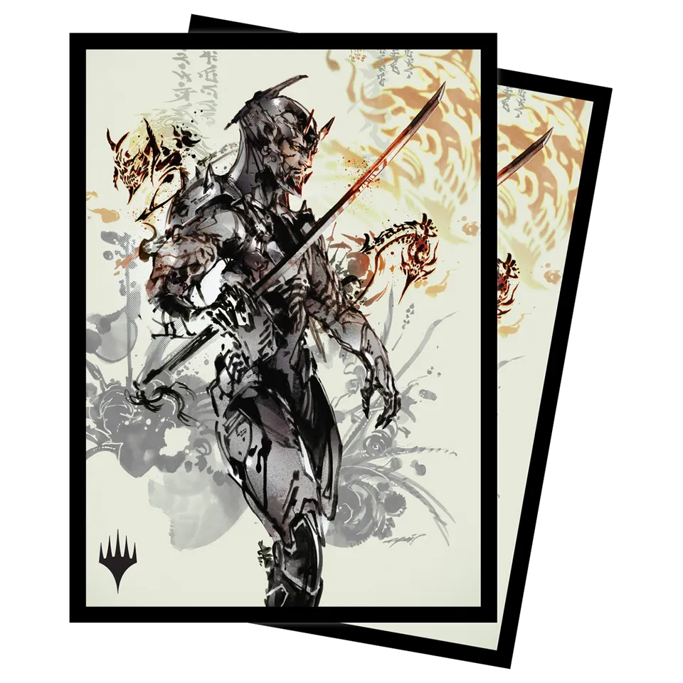 ultra-pro-kamigawa-neon-dynasty-satoru-umezawa-standard-deck-protector-sleeves-1 image 1