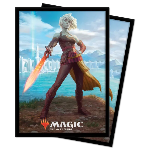 ultra-pro-magic-the-gathering-deck-protector-sleeves-zendikar-rising-nahiri-100- image 1