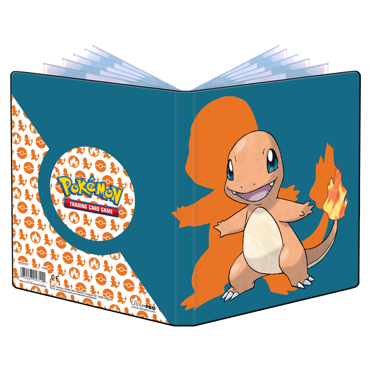 ultra-pro-charmander-4-pocket-portfolio-f-r-pok-mon-40-karten image 1