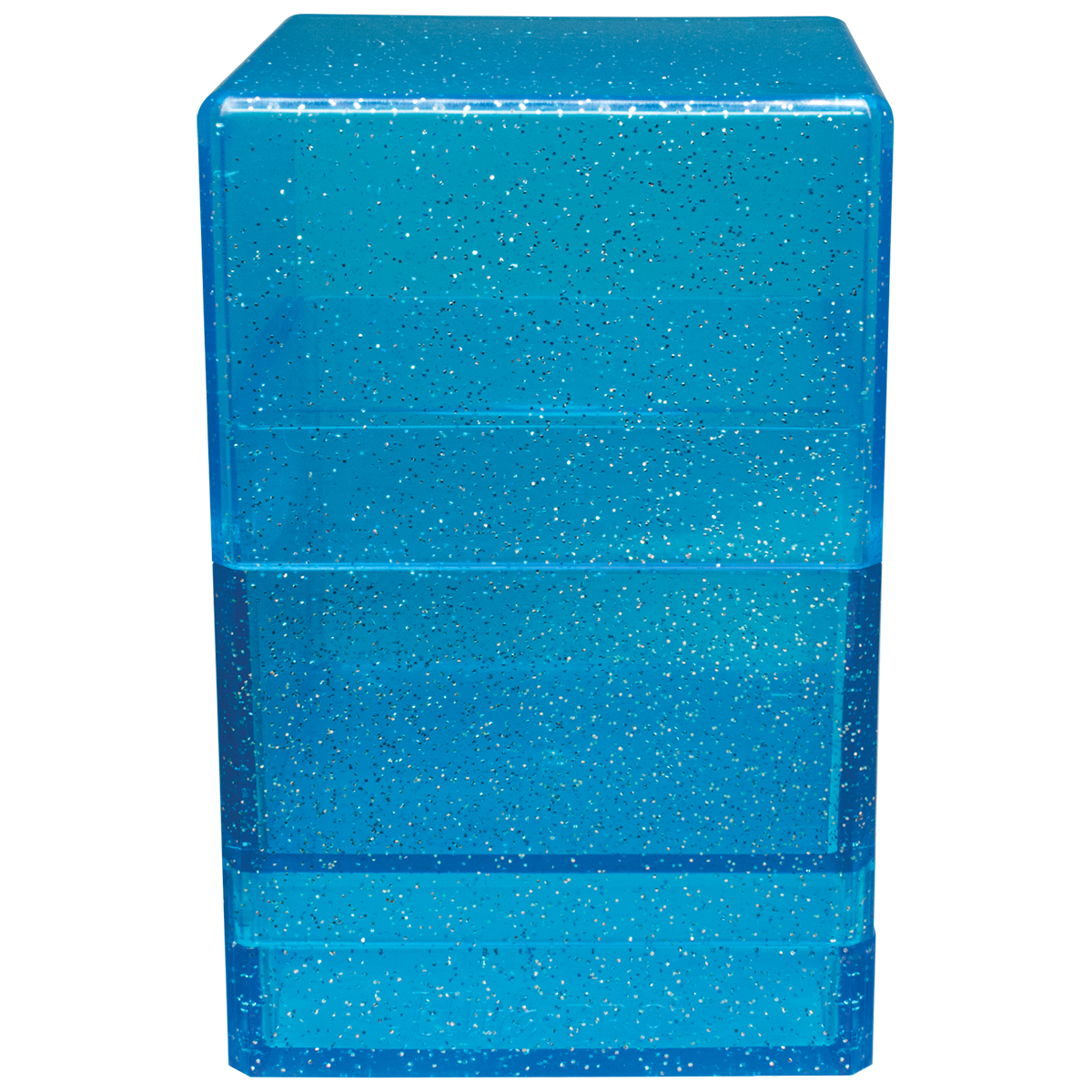 ultra-pro-glitter-satin-tower-deck-box-blau-f-r-100-standard-karten image 4