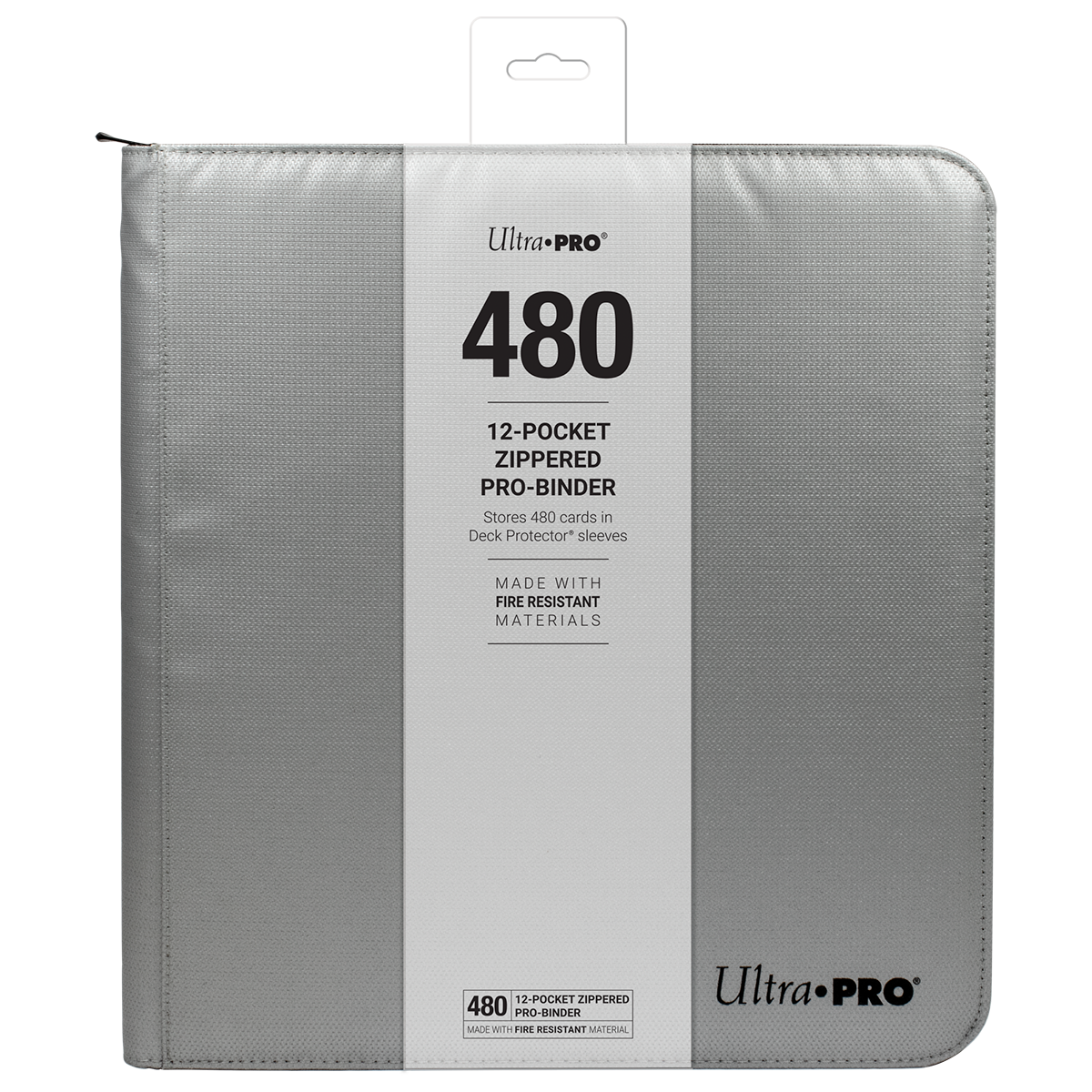 ultra-pro-12-pocket-zippered-pro-binder-silber-mit-feuerfesten-materialien image 7