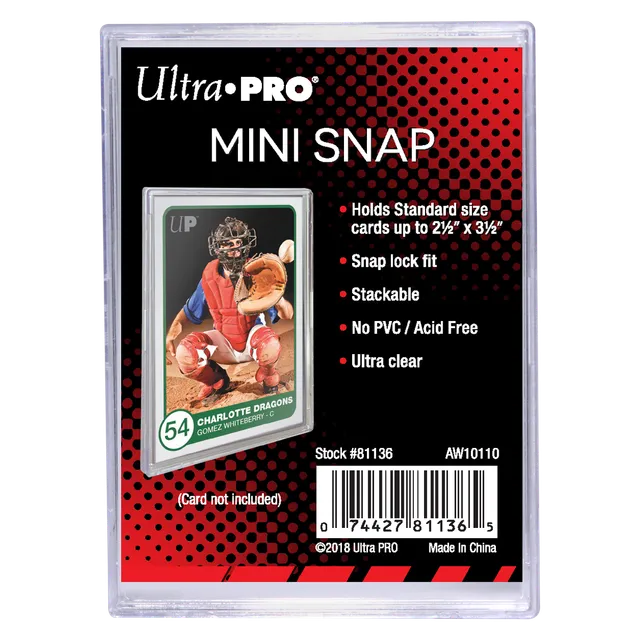ultra-pro-mini-snap-card-holder-f-r-standard-karten image 1