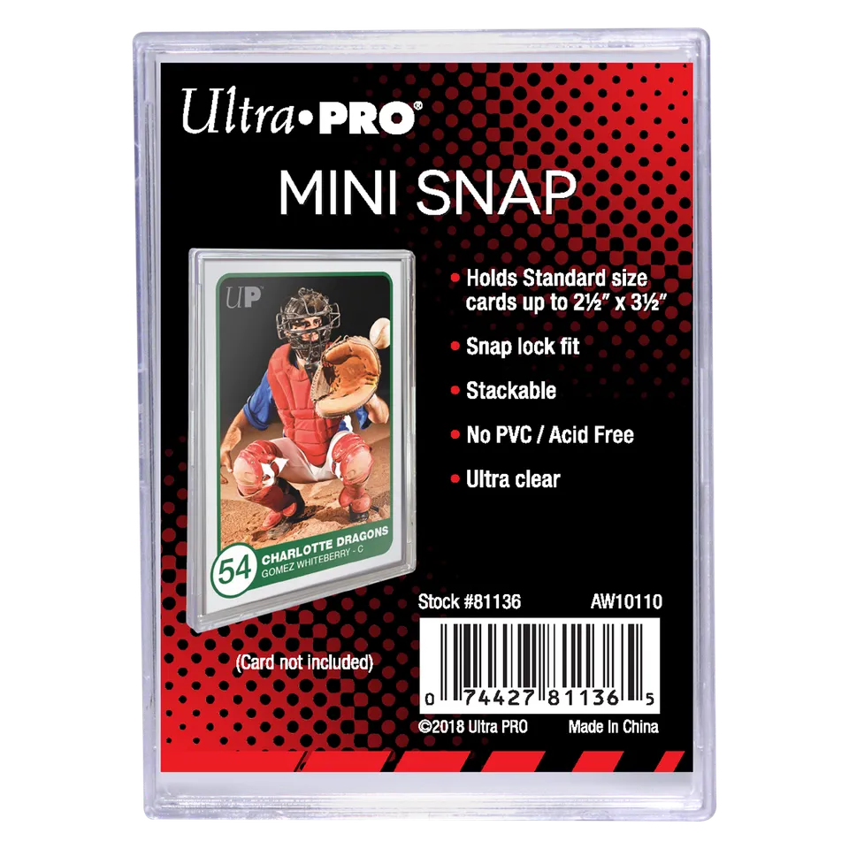 ultra-pro-mini-snap-card-holder-f-r-standard-karten image 1