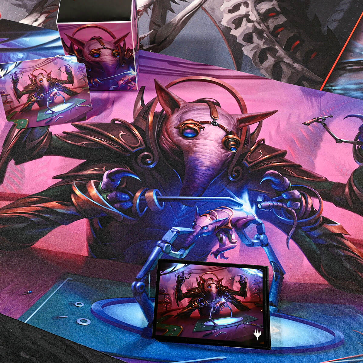 ultra-pro-march-of-the-machine-gimbal-gremlin-prodigy-100-deck-box-f-r-magic-the image 3