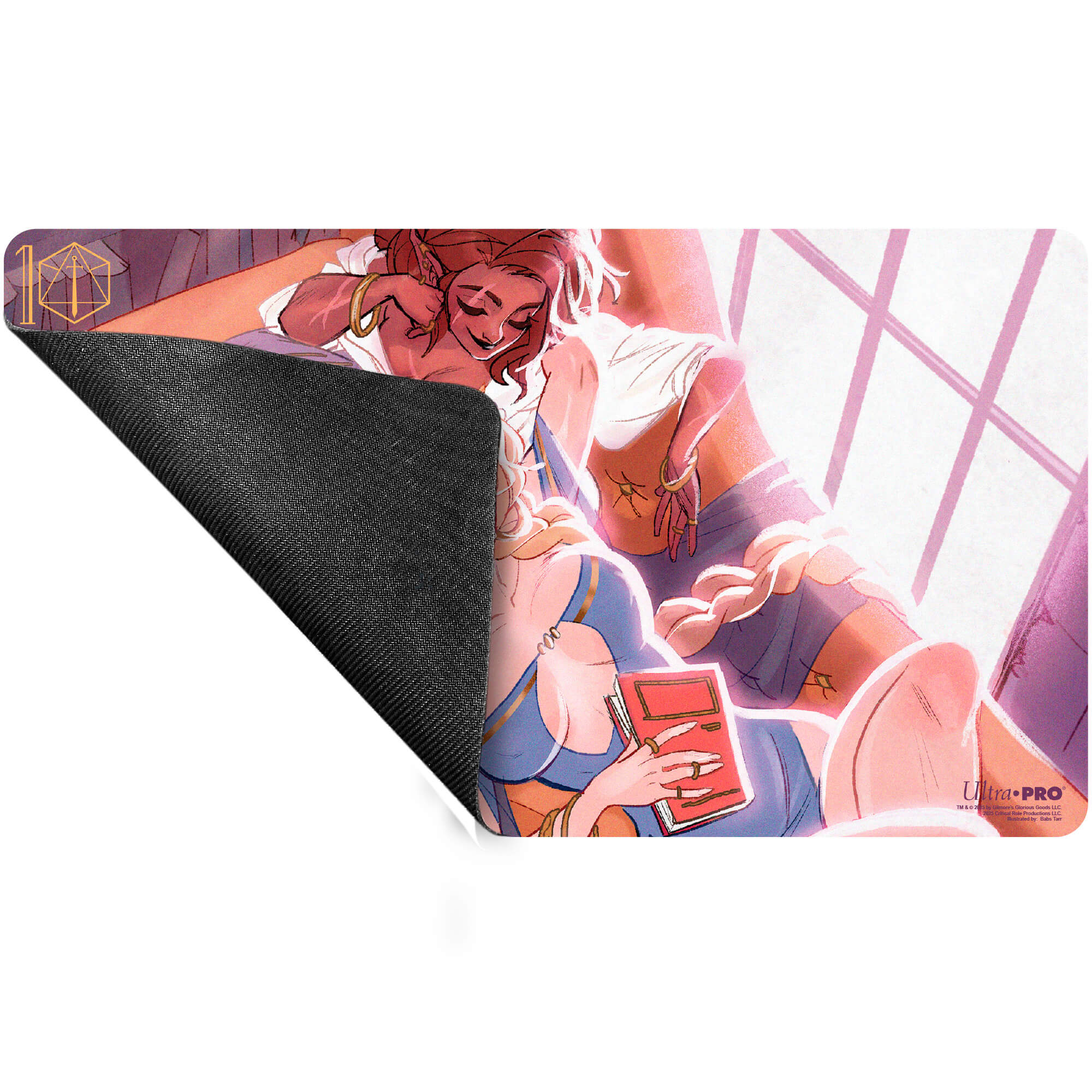 ultra-pro-critical-role-pinups-kima-und-allura-playmat-24-x-13-5-zoll image 3