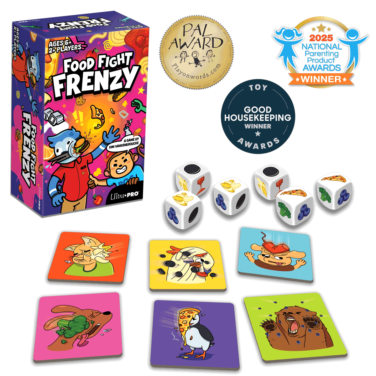 ultra-pro-food-fight-frenzy-familienspiel-schnelles-actionspiel image 2