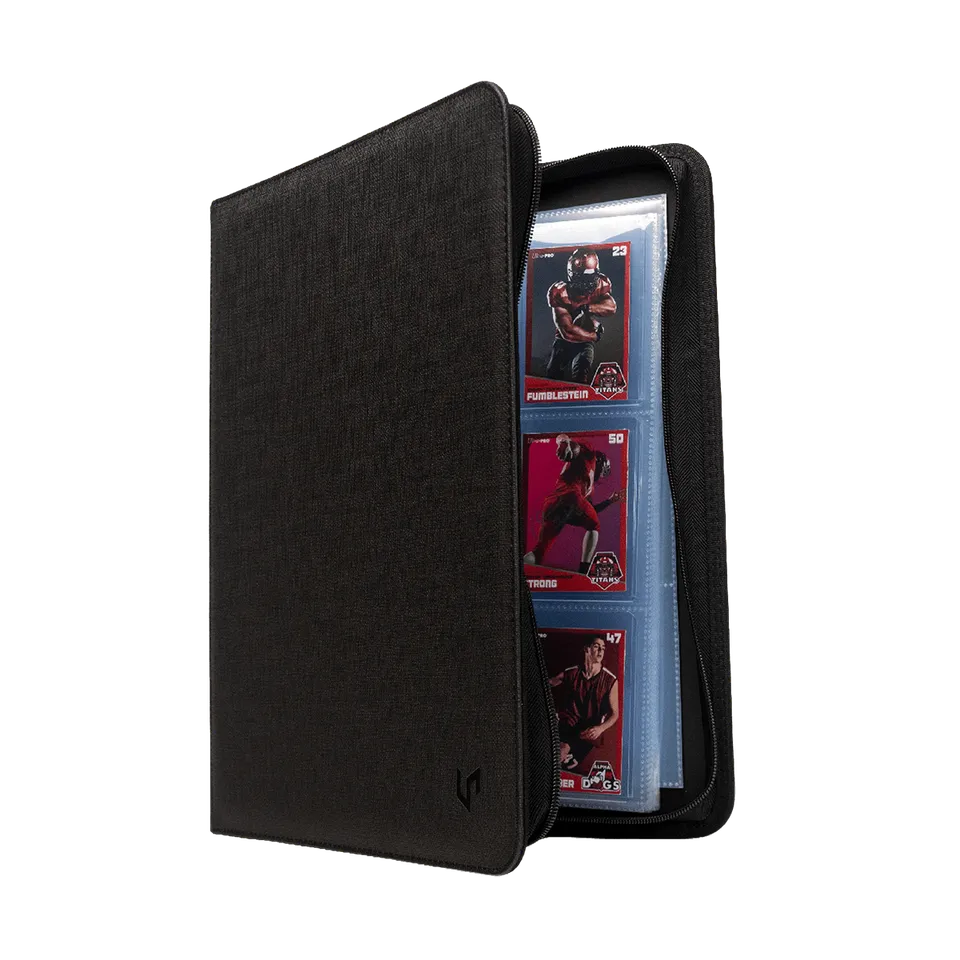 ultra-pro-9-pocket-zippered-toploader-premium-pro-binder-20-seiten-f-r-180-karte image 1