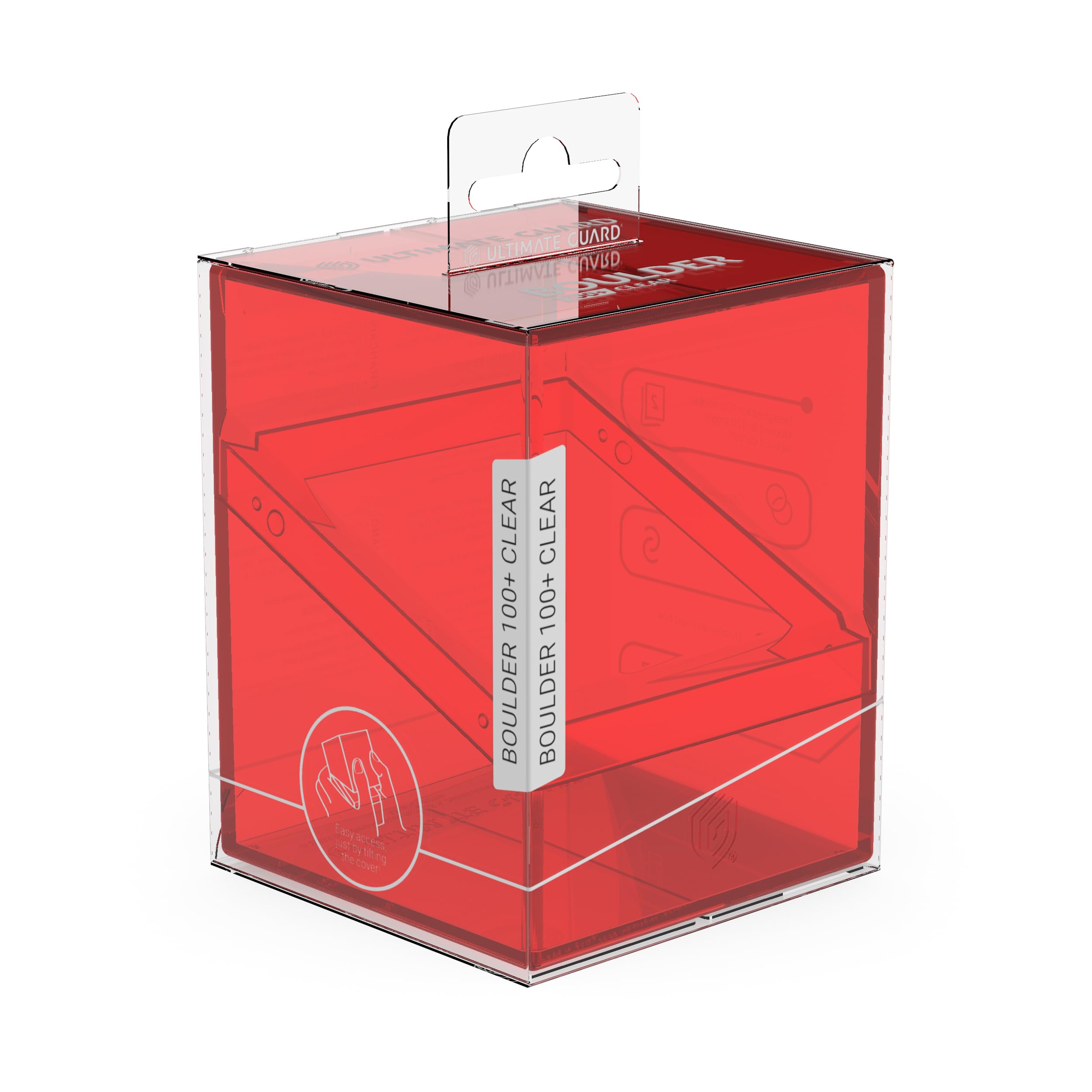 ultimate-guard-boulder-100-clear-deck-box-transparent-ruby image 8