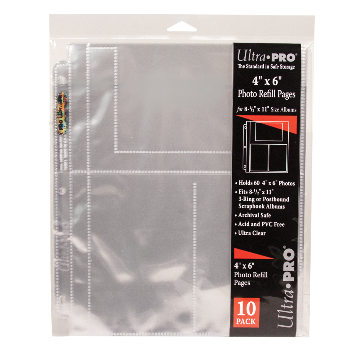 ultra-pro-3-loch-fotoh-llen-f-r-4-x-6-zoll-abz-ge-10er-pack-sammelh-llen image 1
