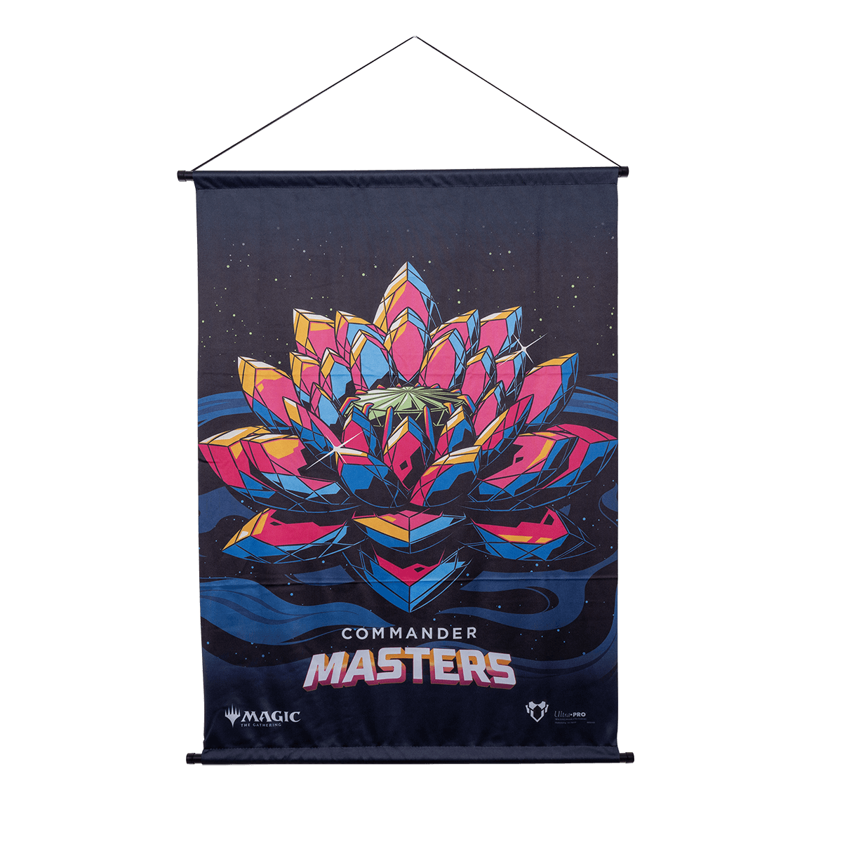 ultra-pro-commander-masters-jeweled-lotus-wall-scroll-f-r-magic-the-gathering image 1