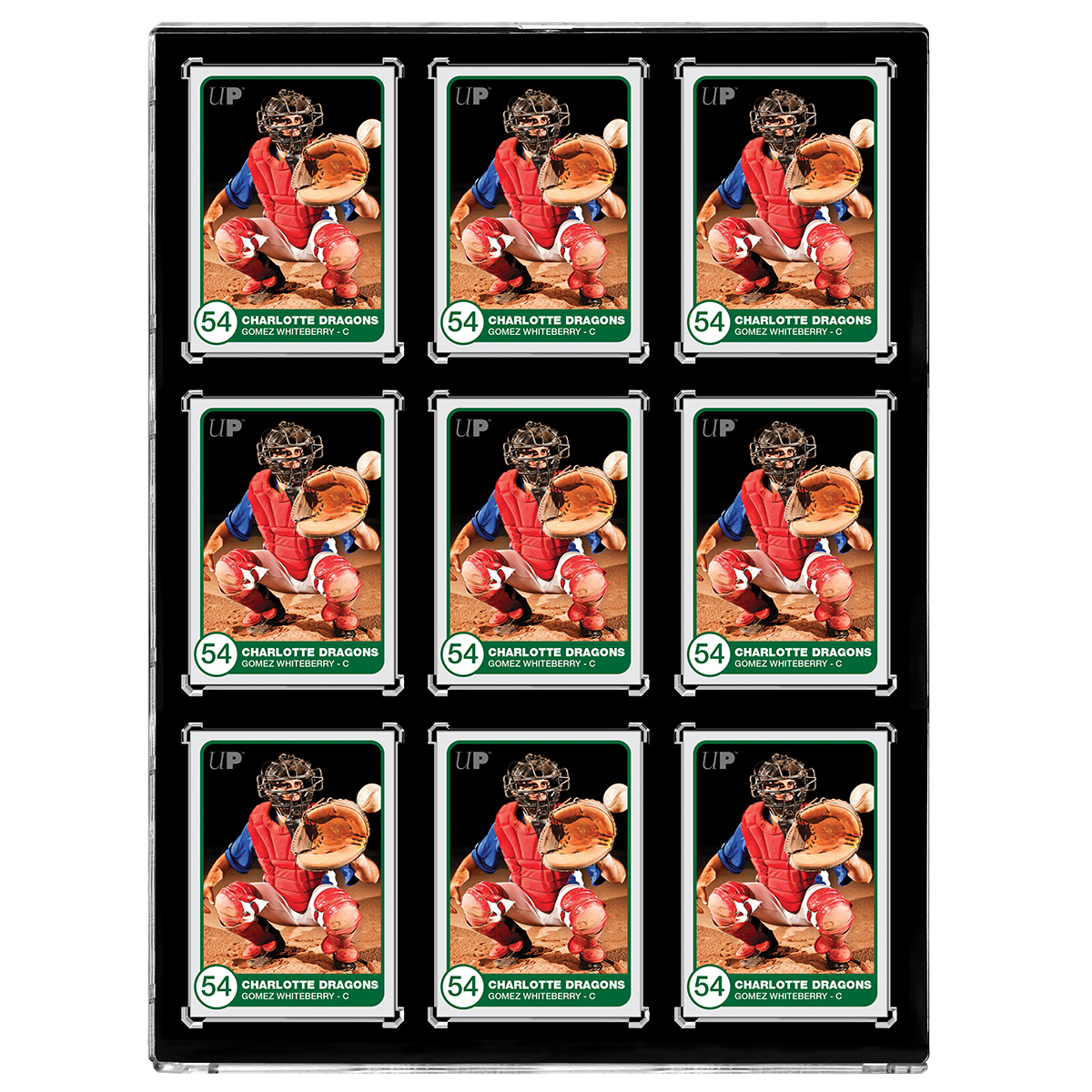 ultra-pro-35pt-9-card-black-border-one-touch-magnet-halter-mit-uv-schutz image 6