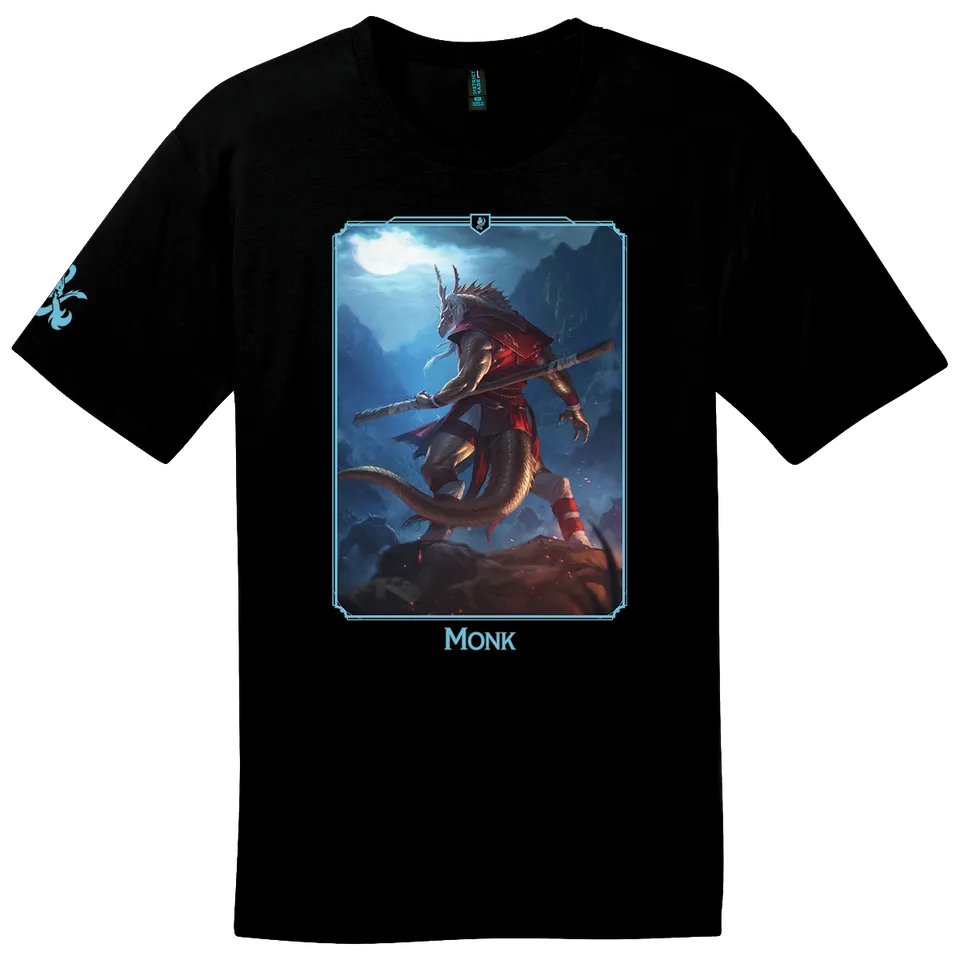 ultra-pro-dungeons-dragons-monk-class-t-shirt image 1