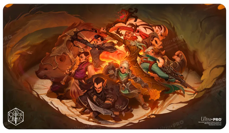 ultra-pro-critical-role-vox-machina-standard-playmat image 1