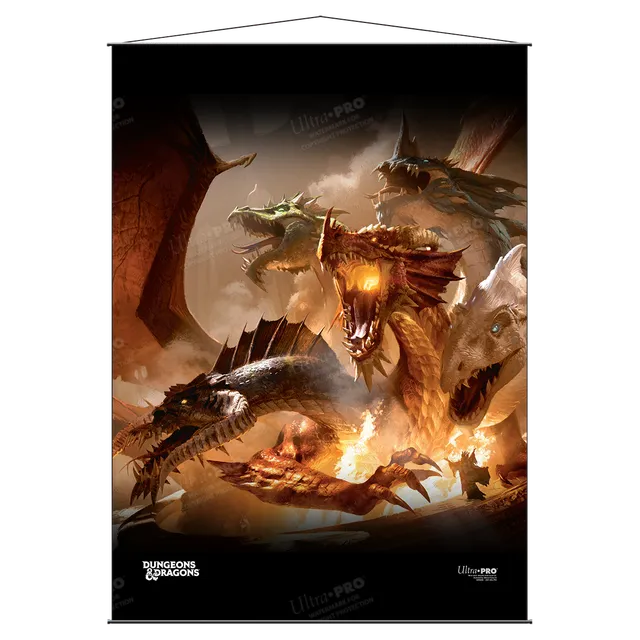 ultra-pro-cover-series-the-rise-of-tiamat-wall-scroll-f-r-dungeons-dragons image 1