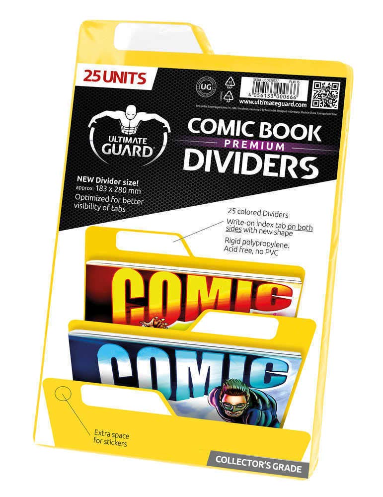 ultimate-guard-premium-comic-book-dividers-25er-set-rot image 5