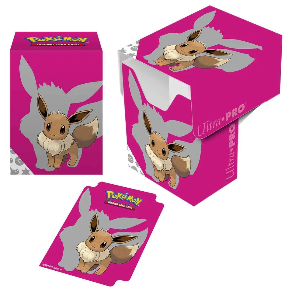 ultra-pro-pok-mon-eevee-full-view-deck-box image 1