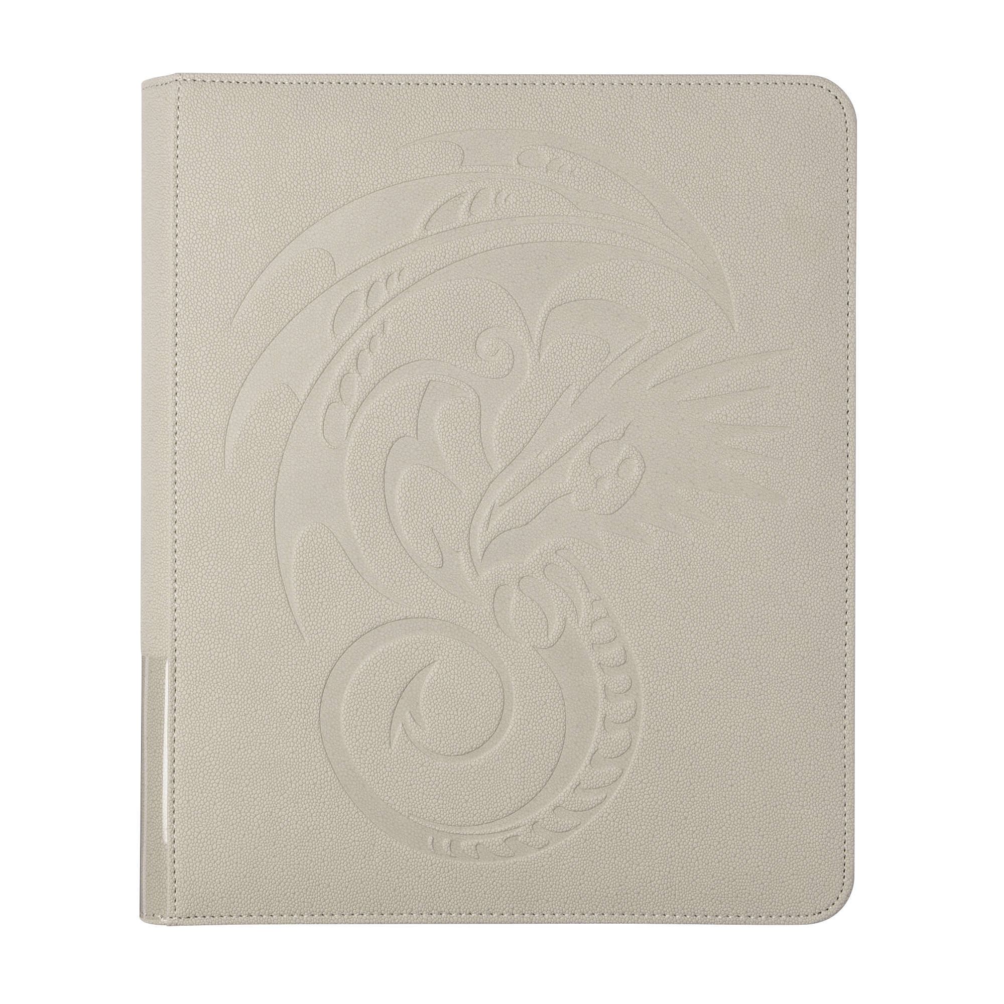 dragon-shield-card-codex-zipster-binder-regular-ashen-white image 1
