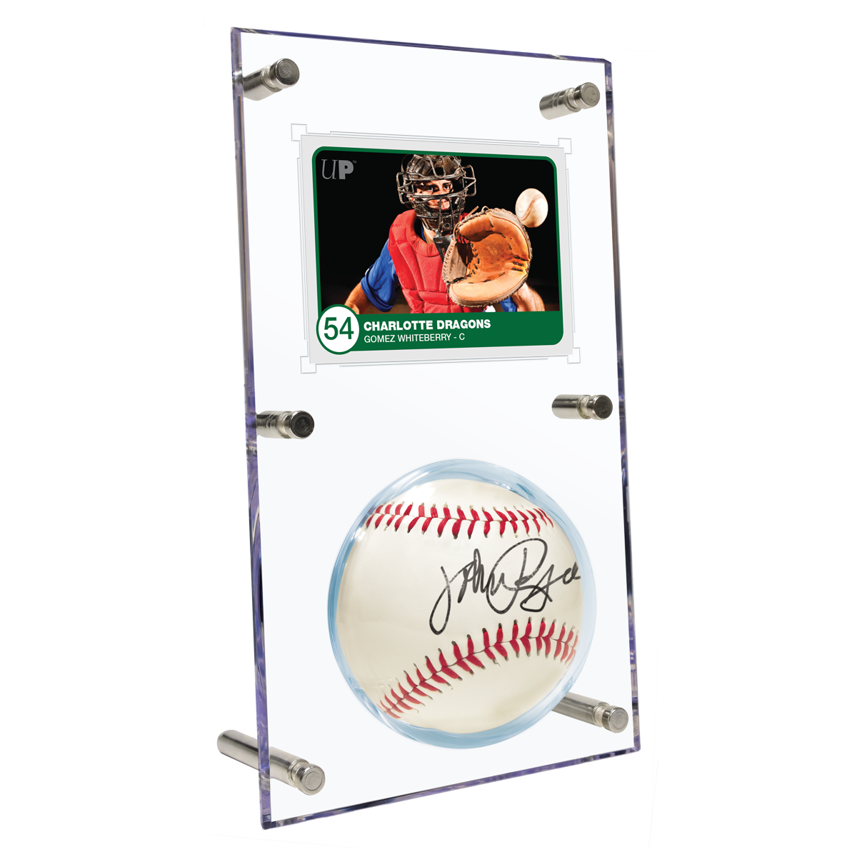 ultra-pro-baseball-card-35pt-clear-flip-display-case image 2