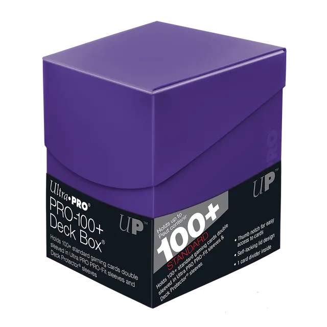 ultra-pro-eclipse-pro-100-deck-box-royal-purple image 1