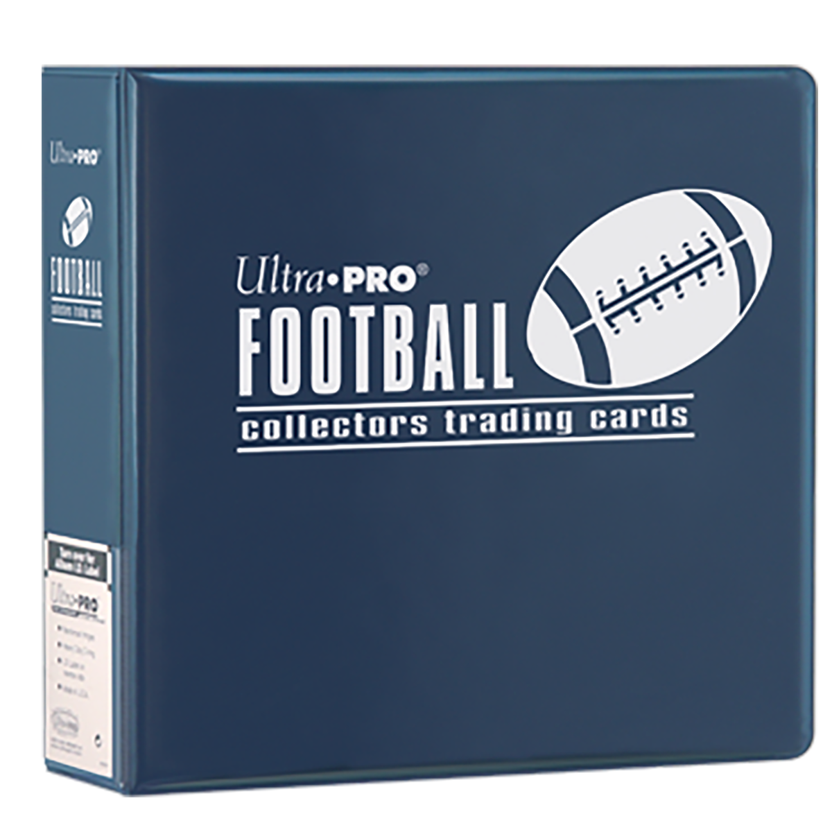 ultra-pro-3-football-trading-card-album-schwarzer-sammelordner-mit-d-ring image 2