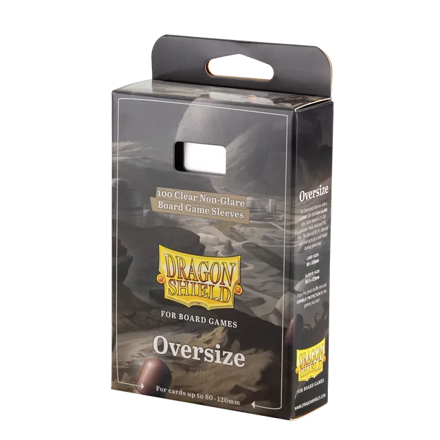 dragon-shield-board-game-sleeves-oversize-clear-non-glare image 1