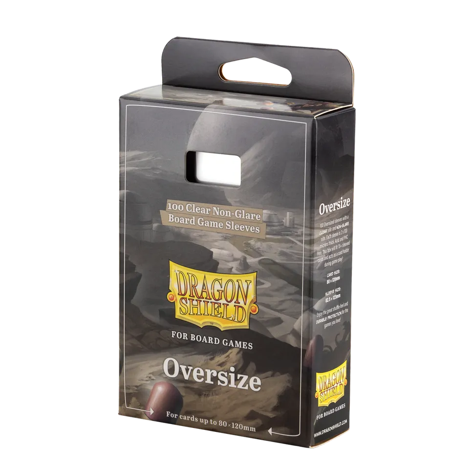 dragon-shield-board-game-sleeves-oversize-clear-non-glare image 1