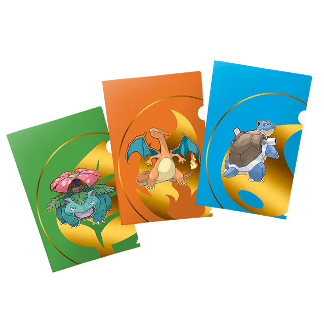 ultra-pro-pok-mon-tournament-folios-charizard-blastoise-venusaur-3er-set image 1