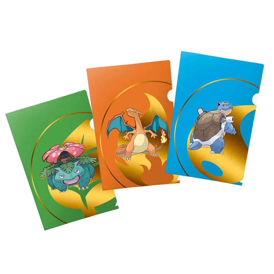 ultra-pro-pok-mon-tournament-folios-charizard-blastoise-venusaur-3er-set image 1