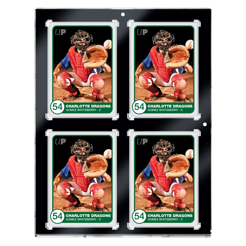 ultra-pro-130pt-4-card-black-border-uv-one-touch-magnet-halter image 1