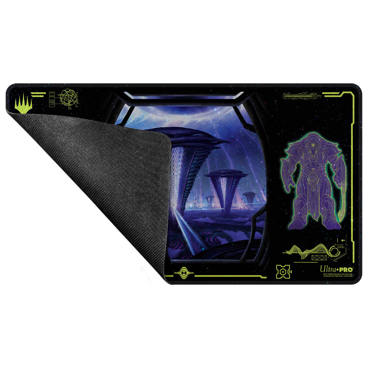 ultra-pro-edge-of-eternities-susur-secundi-void-altar-holofoil-playmat-f-r-mtg image 3