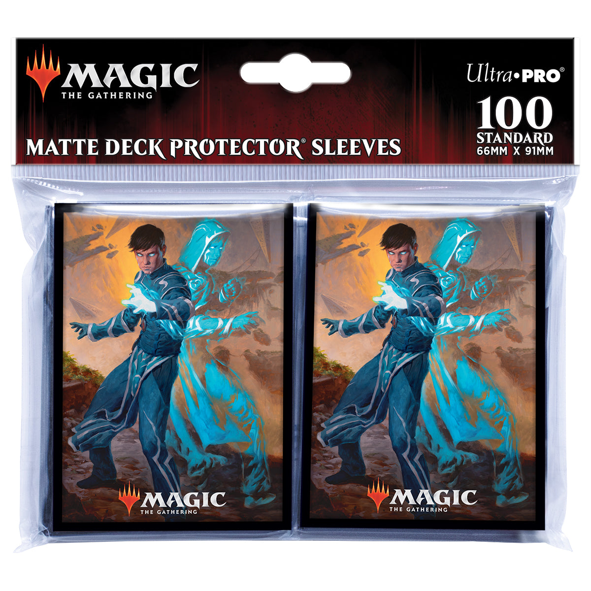 ultra-pro-deck-protector-sleeves-zendikar-rising-jace-mirror-mage-100-matte-h-ll image 2