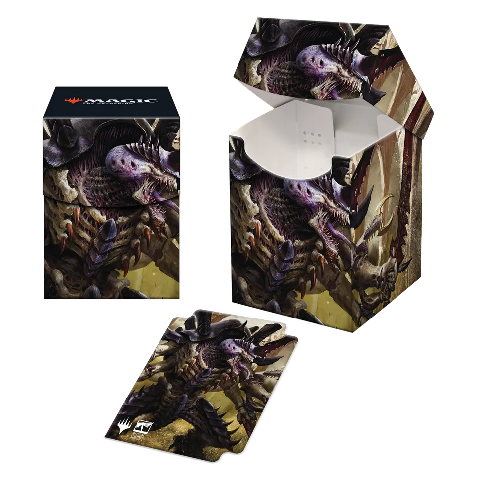 ultra-pro-warhammer-40k-commander-100-deck-box-the-swarmlord-f-r-magic-the-gathe image 1