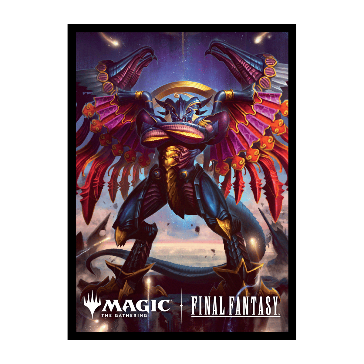 ultra-pro-magic-the-gathering-final-fantasy-summon-bahamut-deck-protector-100ct- image 1