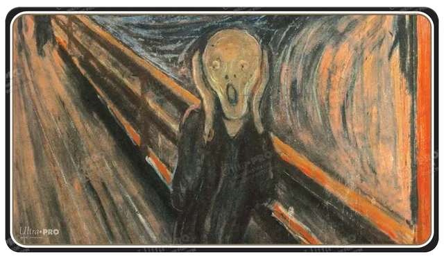ultra-pro-fine-art-the-scream-standard-spielmatte-mauspad-von-edvard-munch image 1