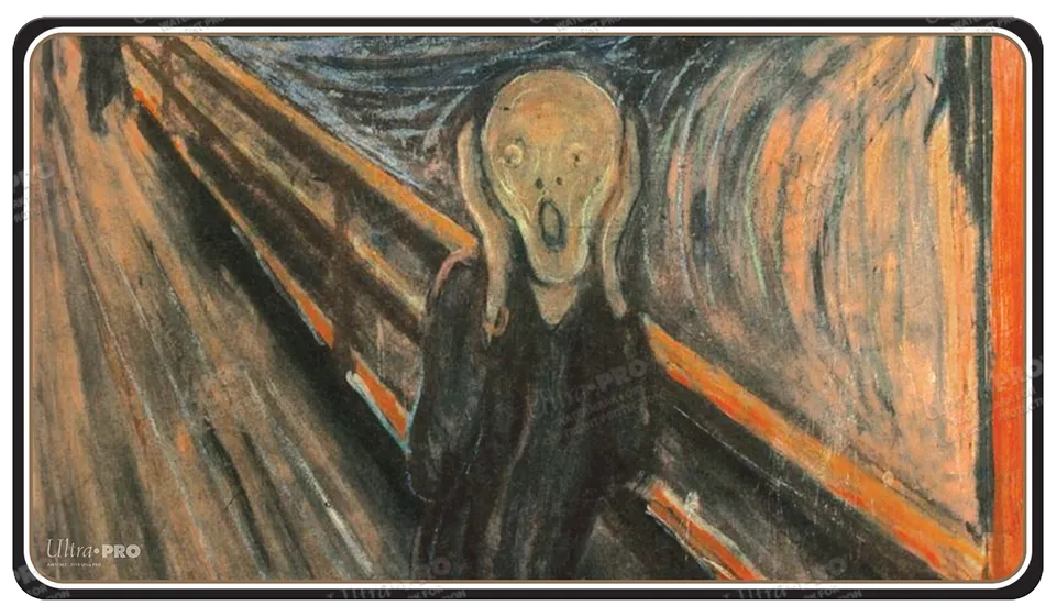 ultra-pro-fine-art-the-scream-standard-spielmatte-mauspad-von-edvard-munch image 1